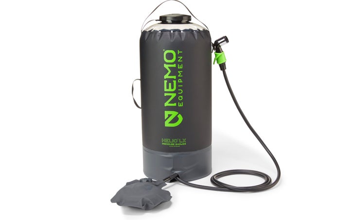 Black camp shower Helio LX
